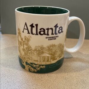 Atlanta Starbucks Coffee Icon Series 2011 Coffee Mug Cup 16 oz